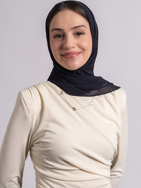 Portrait photograph of staff memeber, Eeman Al-Ameen